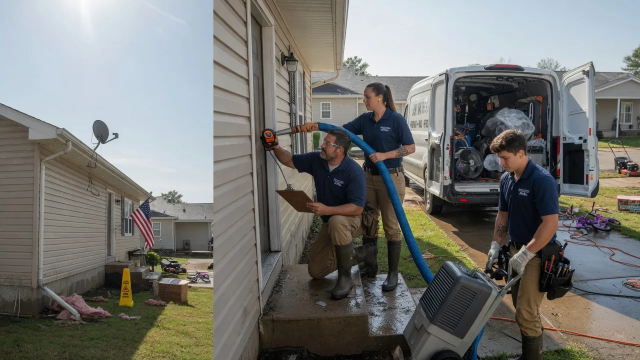 Ceiling Water Damage Restoration in Ceresco, MI near me
